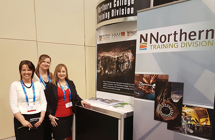 Northern Training Division booth